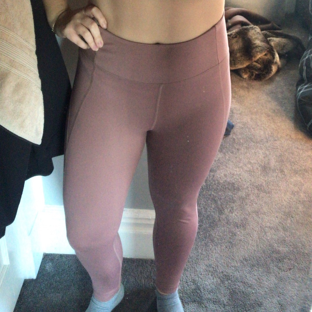 Dusty Rose Girlfriend Collective Leggings